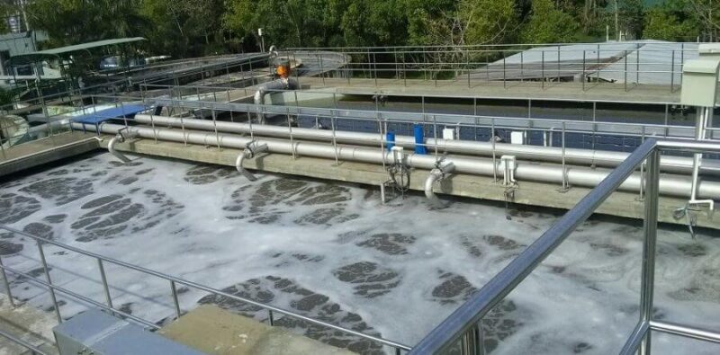 Công đoạn xử lý phân hủy Ozone